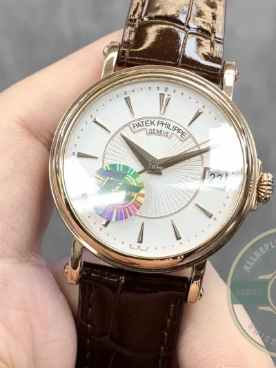 Replica Patek Calatrava Officer 5153R-001 Rose Gold 38mm - Swiss-Made Clone Watch