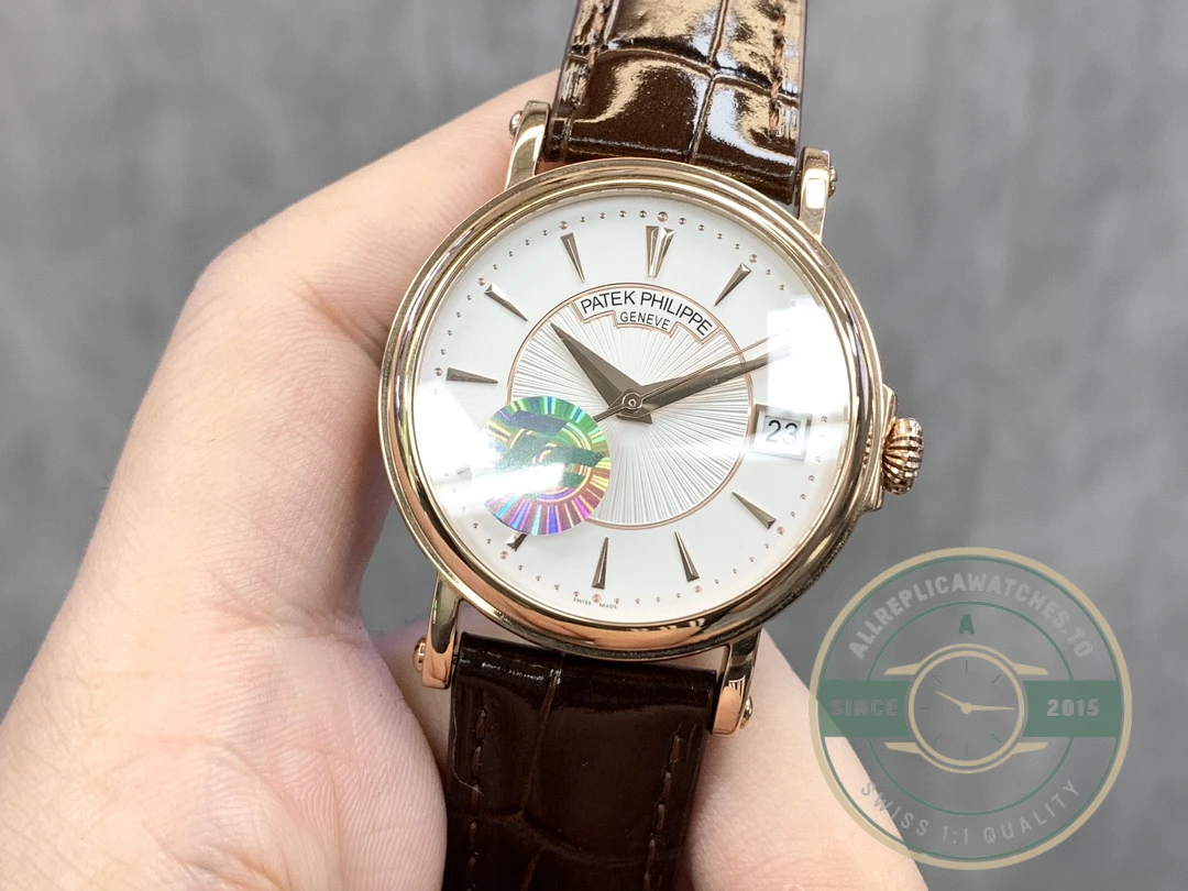 Replica Patek Calatrava Officer 5153R-001 Rose Gold 38mm - Swiss-Made Clone Watch
