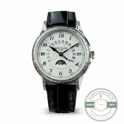 Replica Patek Grand Complication 5159 White Gold Perpetual Calendar - Premium Super Clone Watch