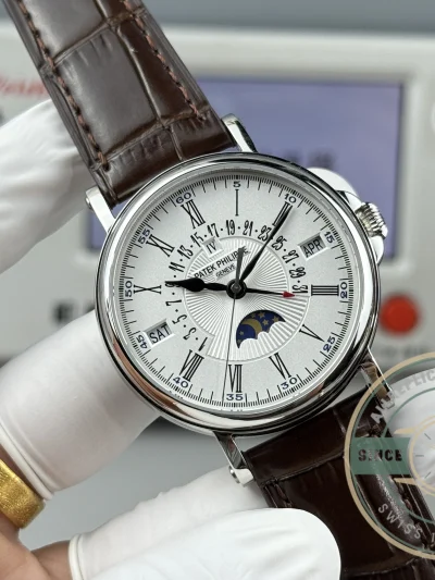Replica Patek Grand Complication 5159 White Gold Perpetual Calendar - Luxury Replica Watch