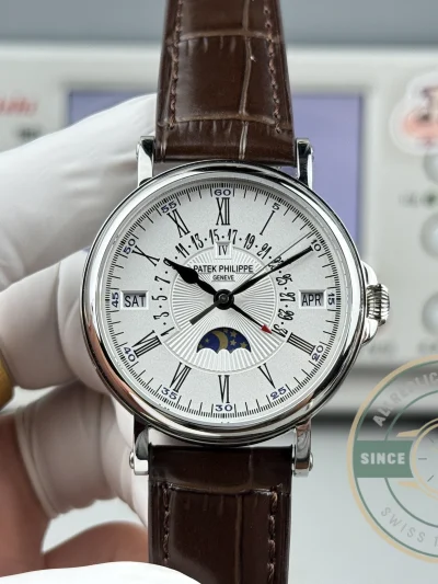 Replica Patek Grand Complication 5159 White Gold Perpetual Calendar - Best Quality Replica Watch