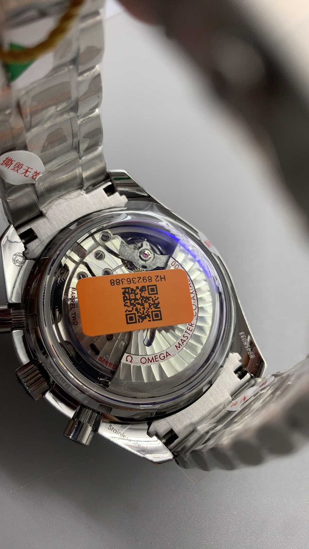 Super clone Omega Speedmaster Racing Chronograph 44.25mm watch, hours, minutes, seconds, date, chronograph