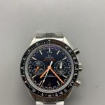 Super clone Omega Speedmaster Professional Blue Dial watch, blue sunburst with luminous markers dial