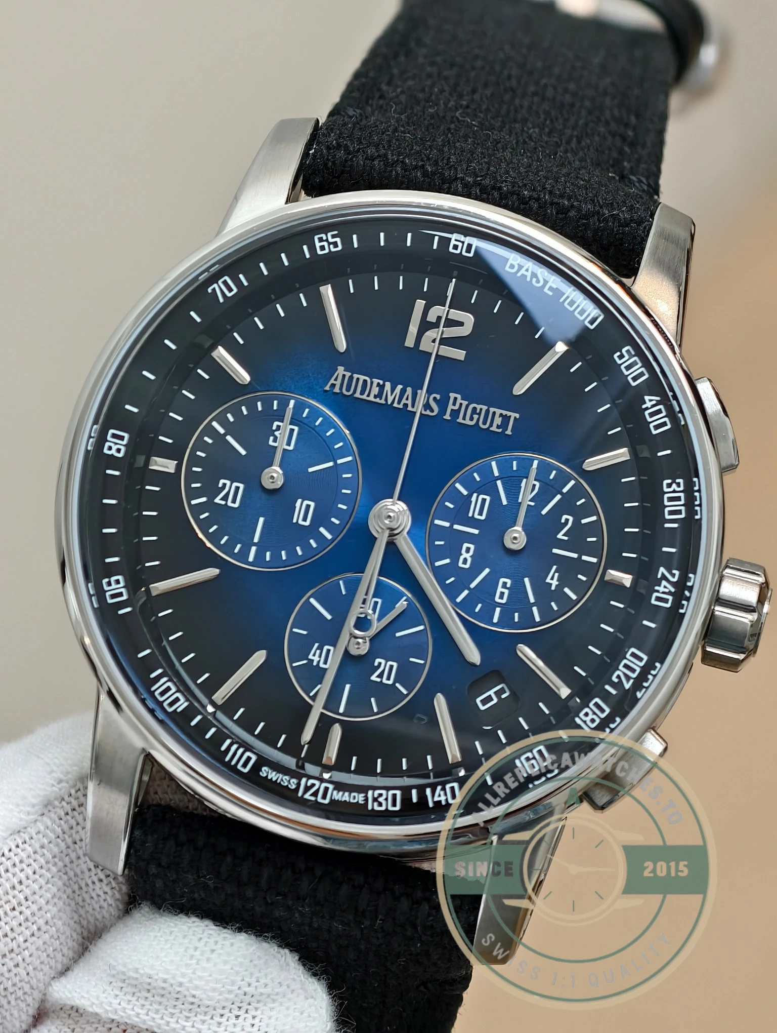 Replica Audemars Piguet Code 11.59 26393BC.OO.A321CR.01 Blue Dial - High-Grade Replica Watch