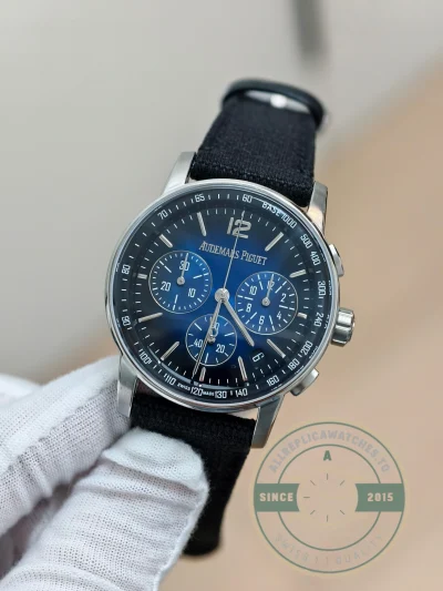 Replica Audemars Piguet Code 11.59 26393BC.OO.A321CR.01 Blue Dial - Swiss Movement Replica Watch