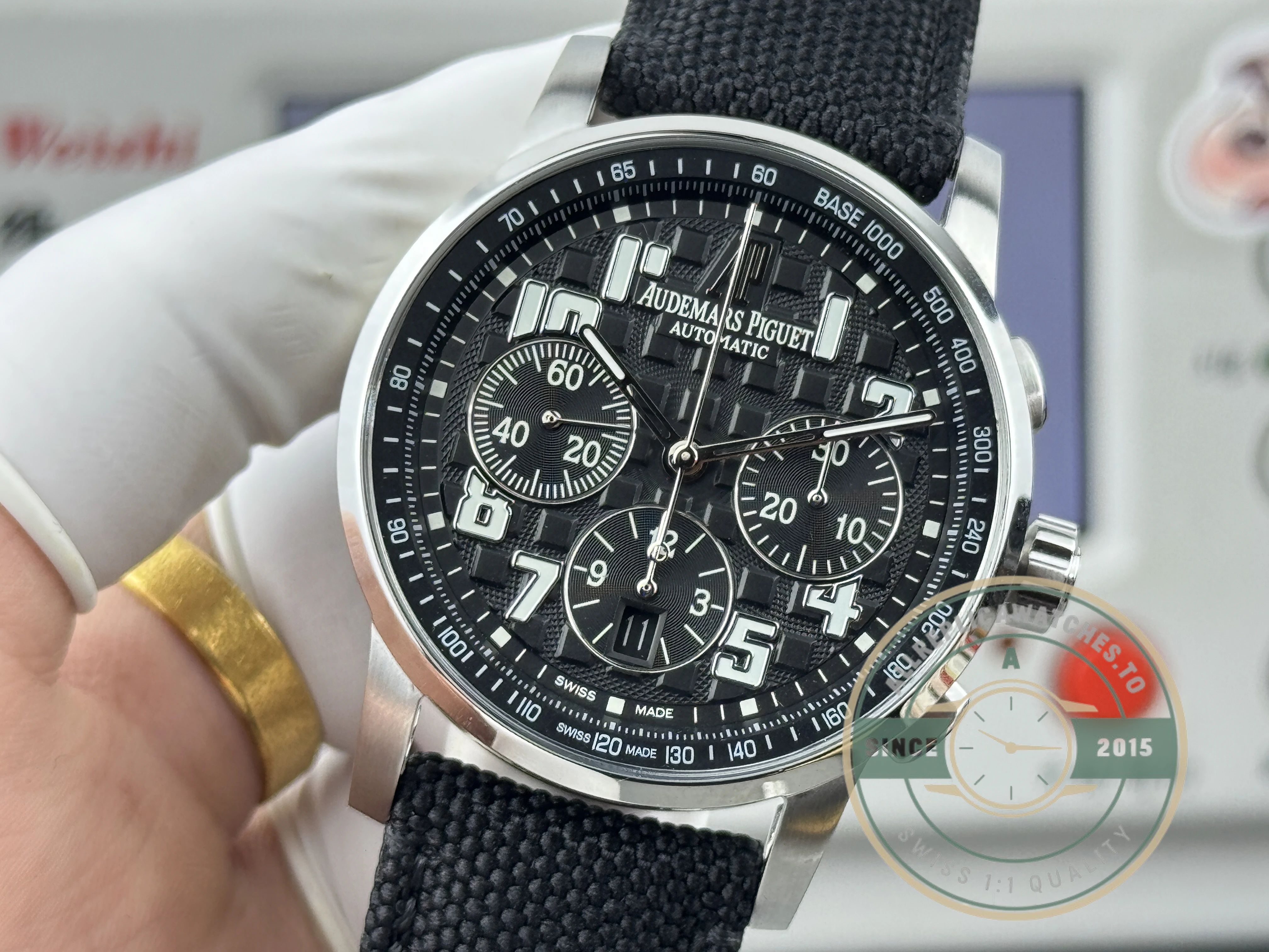 Replica Audemars Piguet Code 11.59 41mm 26048 Black Dial - Top-Tier Swiss Replica Watch