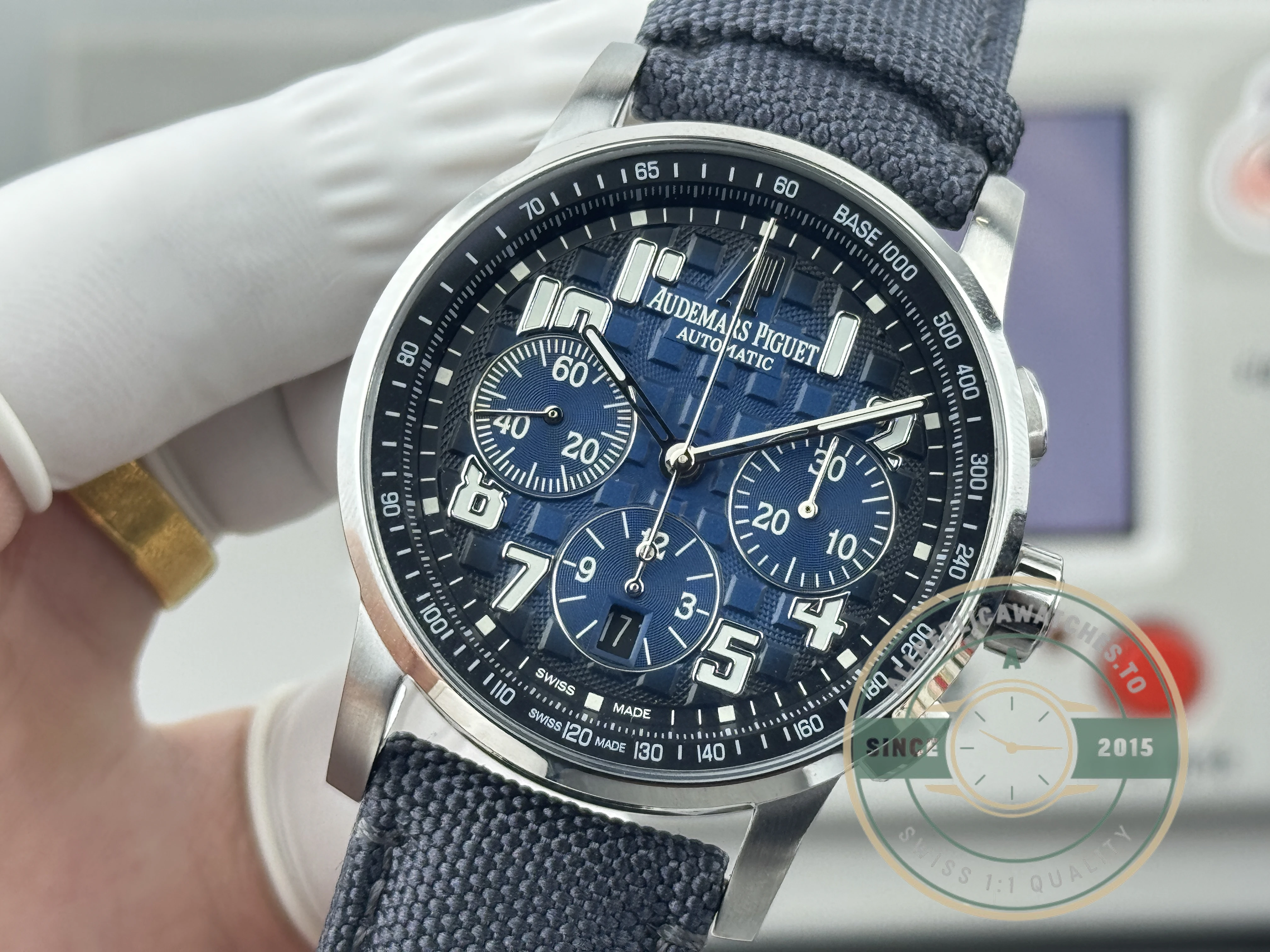 Replica Audemars Piguet Code 11.59 41mm 26048 Blue Dial - Best Quality Replica Watch