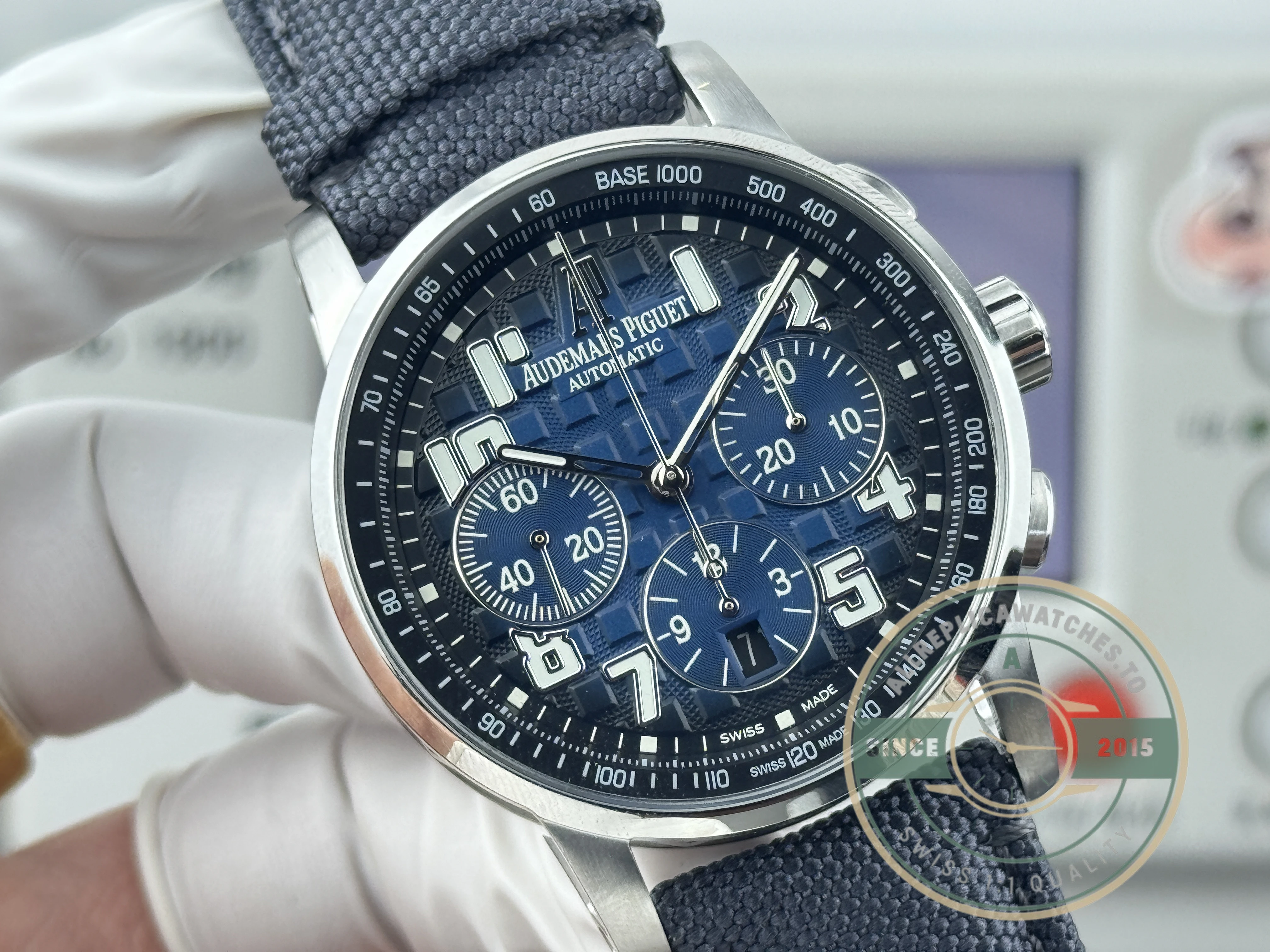 Replica Audemars Piguet Code 11.59 41mm 26048 Blue Dial - Affordable Luxury Replica Timepiece
