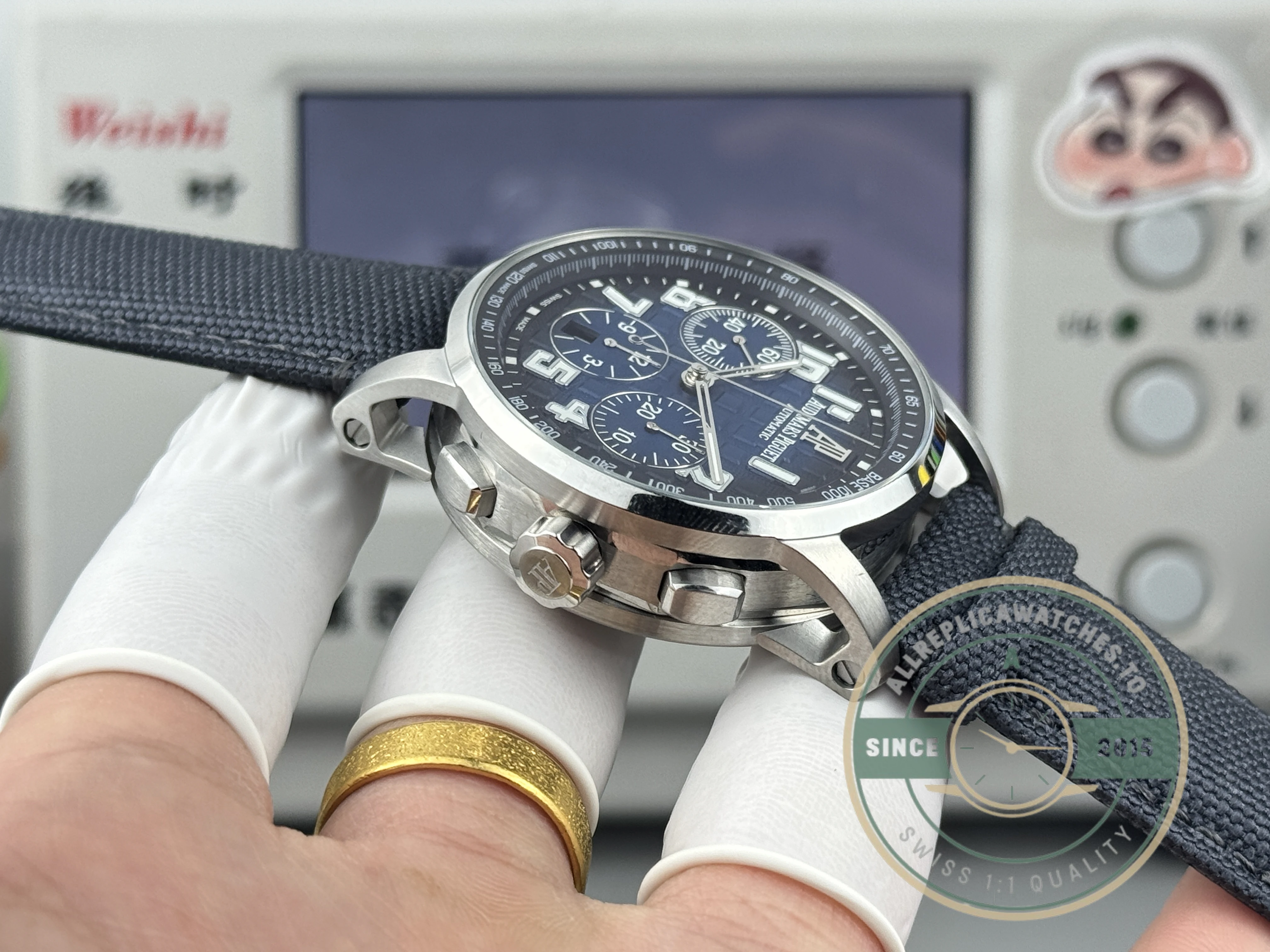 Replica Audemars Piguet Code 11.59 41mm 26048 Blue Dial - Factory Super Clone Watch