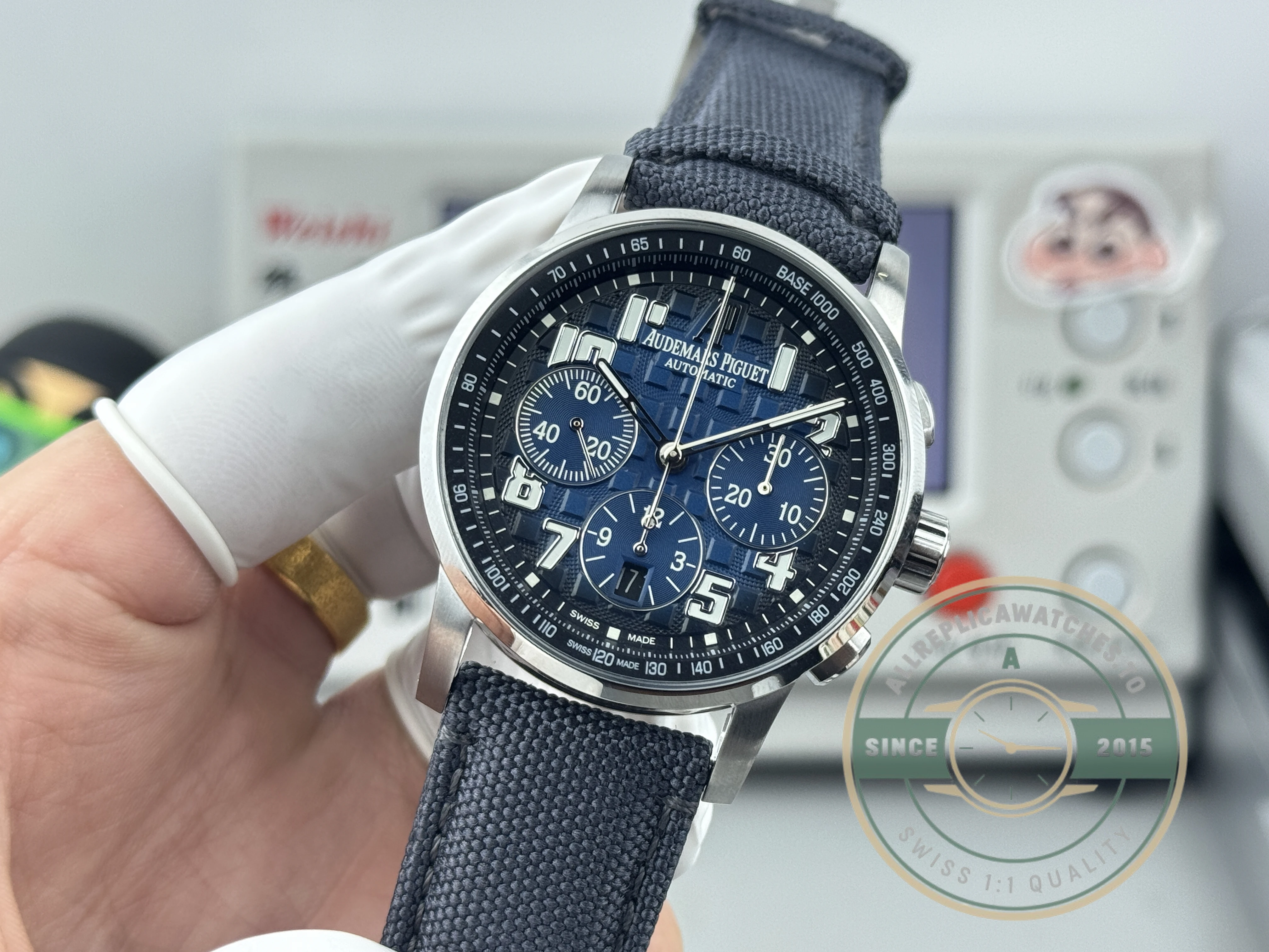 Replica Audemars Piguet Code 11.59 41mm 26048 Blue Dial - 1:1 Swiss Replica Watch