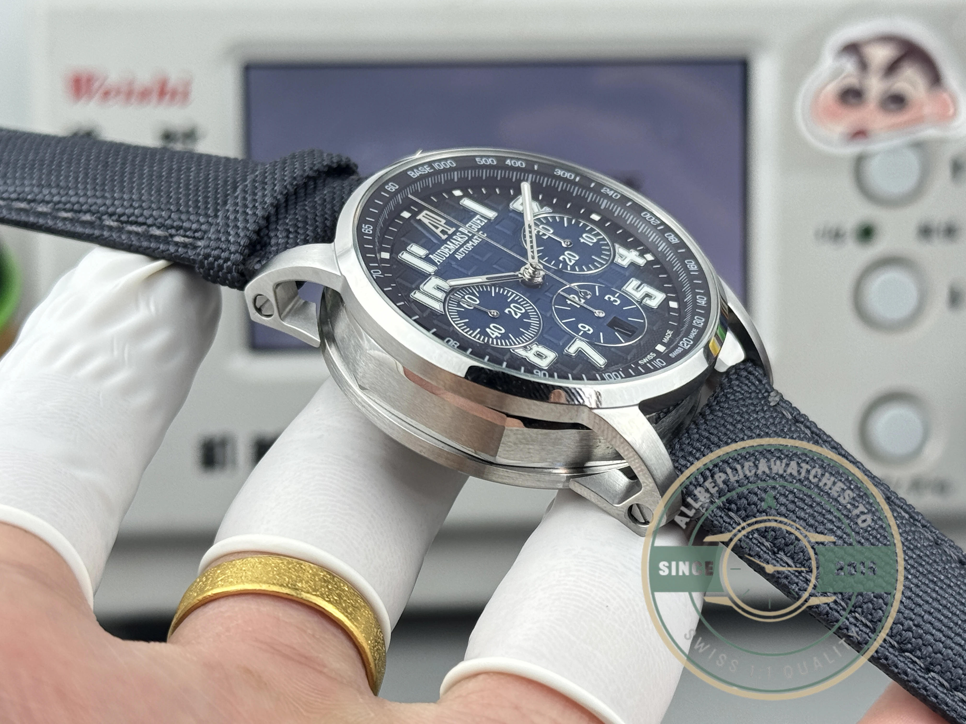 Replica Audemars Piguet Code 11.59 41mm 26048 Blue Dial - Swiss Movement Replica Watch