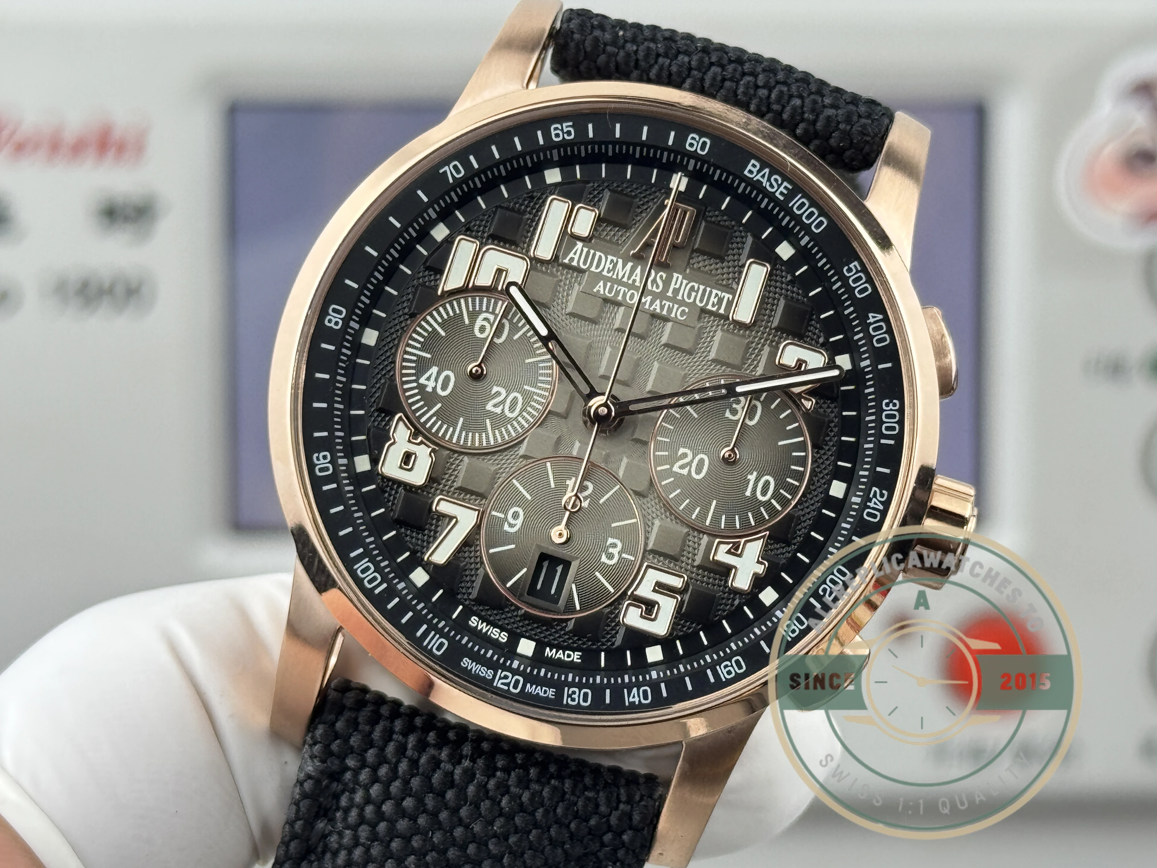 Replica Audemars Piguet Code 11.59 41mm 26048 Brown Dial - 1:1 Swiss Replica Watch