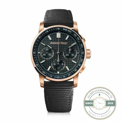 Replica Audemars Piguet Code 11.59 41mm Gold 260483 Black Dial - Best Quality Replica Watch