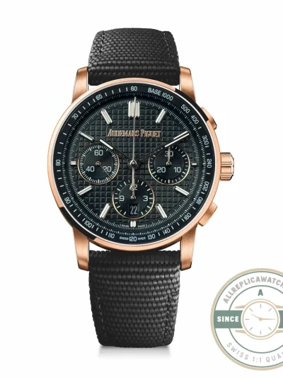 Replica Audemars Piguet Code 11.59 41mm Gold 260483 Black Dial - Best Quality Replica Watch