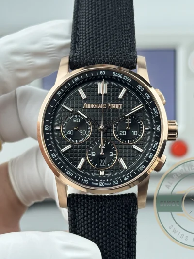 Replica Audemars Piguet Code 11.59 41mm Gold 260483 Black Dial - 1:1 Swiss Replica Watch