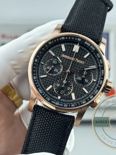 Replica Audemars Piguet Code 11.59 41mm Gold 260483 Black Dial - High-Grade Replica Watch