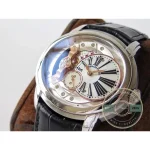 Replica Audemars Piguet Millennium Silver 15350.1 White Dial - Top-Tier Swiss Replica Watch