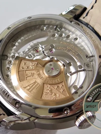 Replica Audemars Piguet Millennium Silver 15350.1 White Dial - Luxury Replica Watch