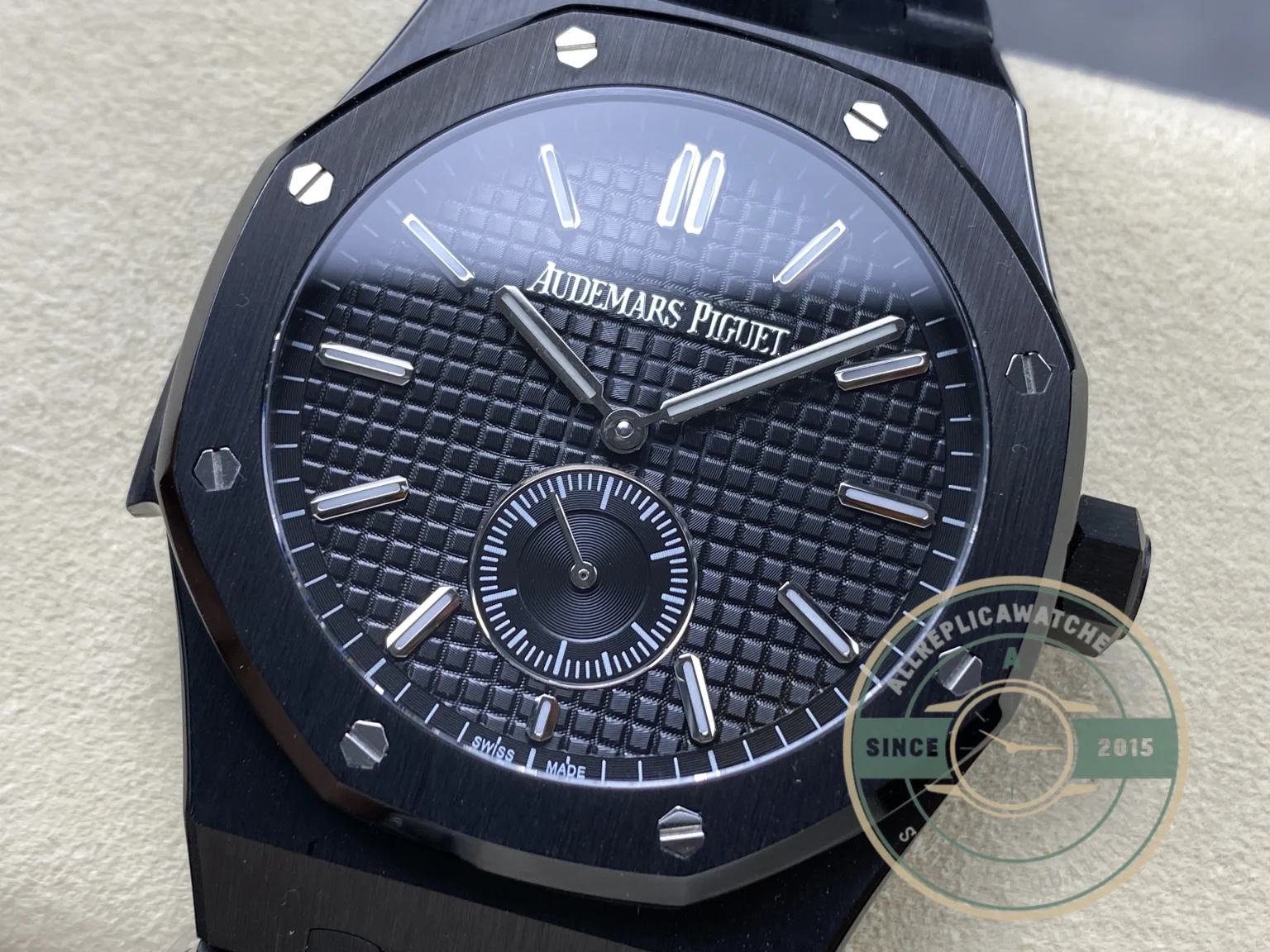 Replica Audemars Piguet Royal Oak 42mm Black Ceramic 26591CE.OO.D002CA.01 - Top-Tier Swiss Replica Watch