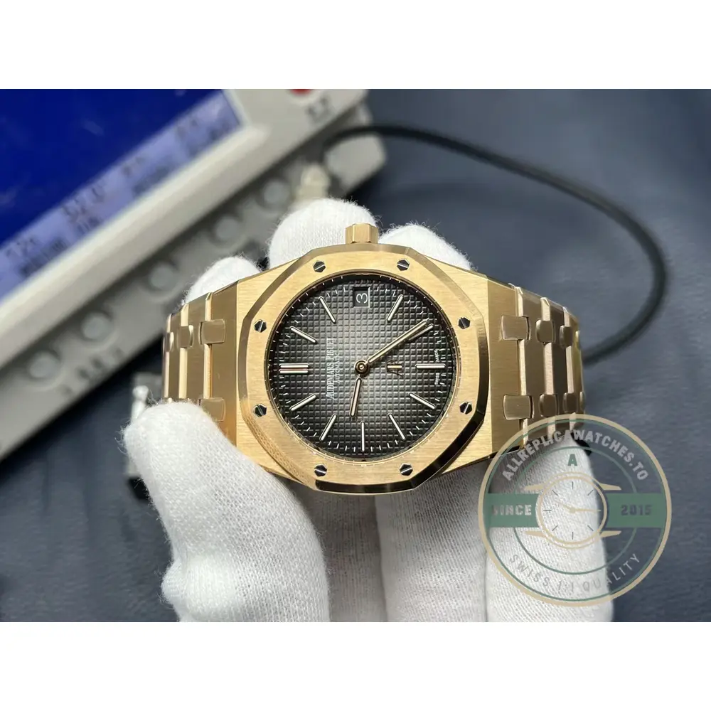 Replica Audemars Piguet Royal Oak Jumbo Extra-Thin 16202.OR - Top-Tier Swiss Replica Watch
