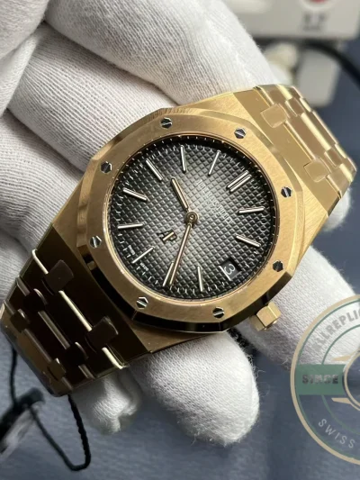 Replica Audemars Piguet Royal Oak Jumbo Extra-Thin 16202.OR - Best Quality Replica Watch