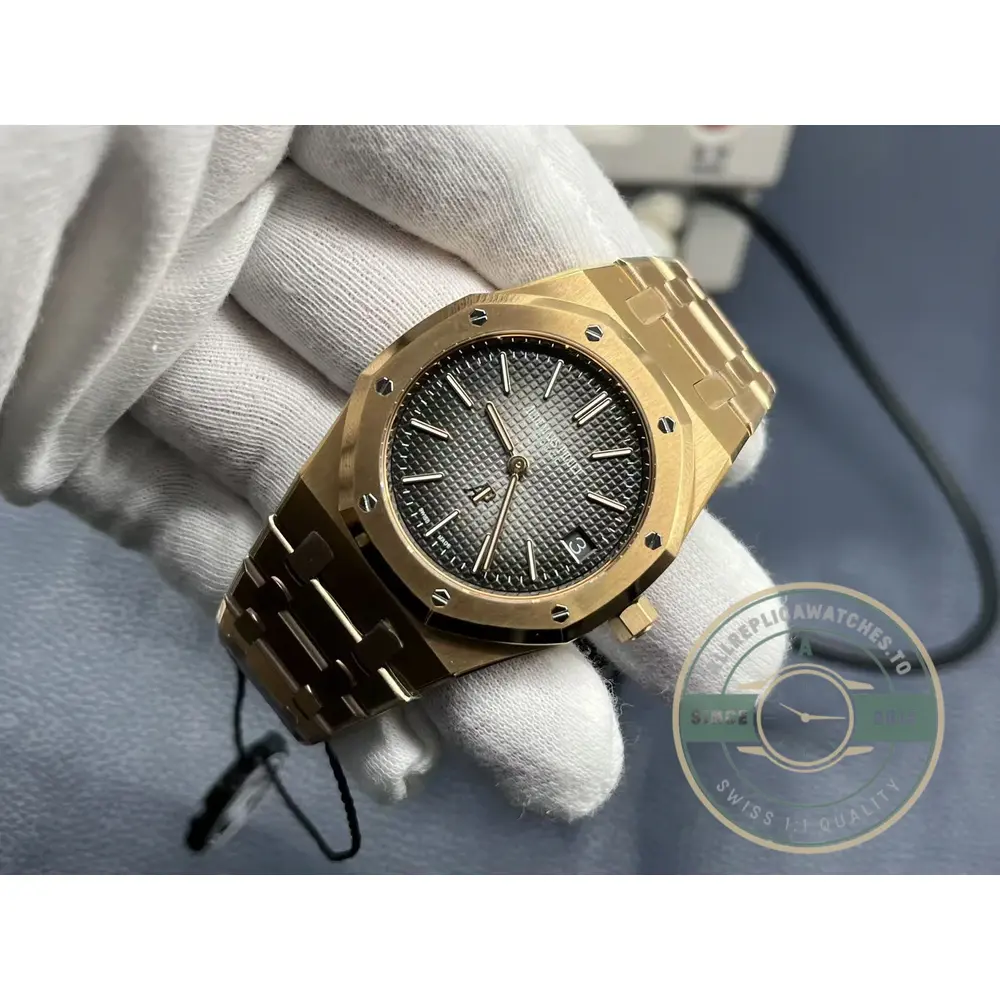 Replica Audemars Piguet Royal Oak Jumbo Extra-Thin 16202.OR - Best Quality Replica Watch