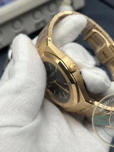 Replica Audemars Piguet Royal Oak Jumbo Extra-Thin 16202.OR - Factory Super Clone Watch