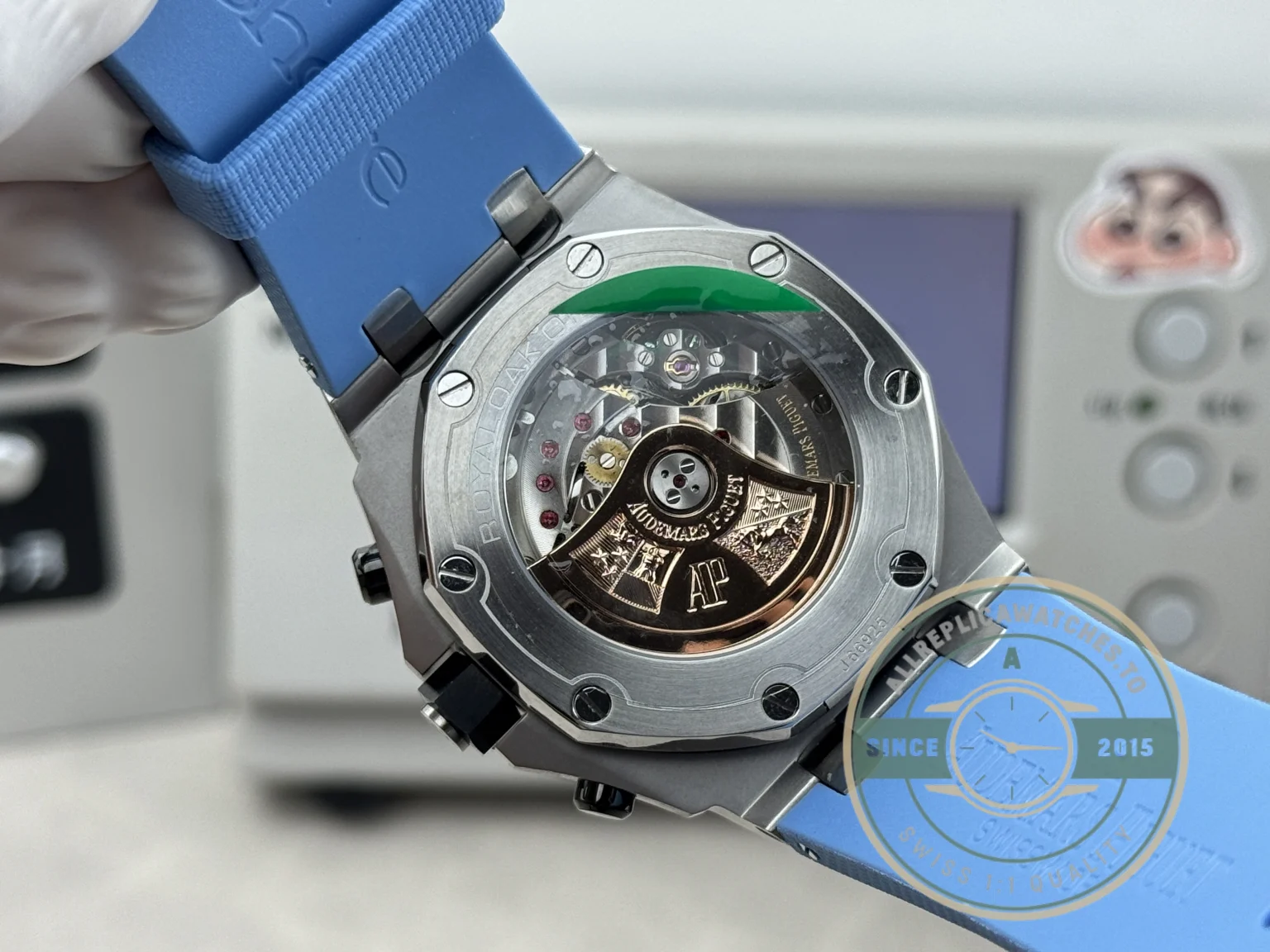 Replica Audemars Piguet Royal Oak Offshore 42mm Sky Blue 26238ST - Top-Tier Swiss Replica Watch
