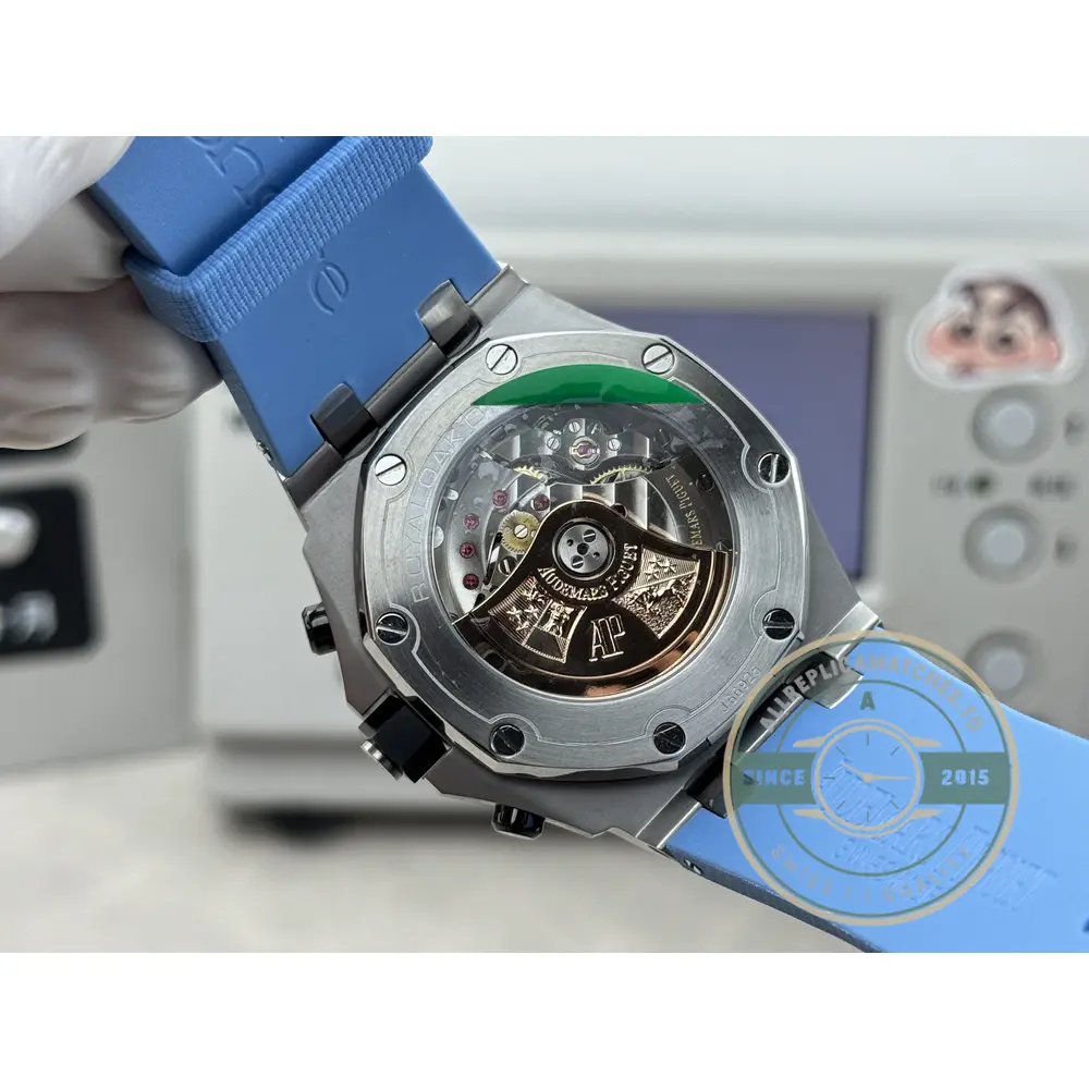 Replica Audemars Piguet Royal Oak Offshore 42mm Sky Blue 26238ST - Top-Tier Swiss Replica Watch