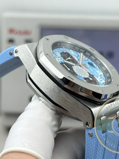 Replica Audemars Piguet Royal Oak Offshore 42mm Sky Blue 26238ST - Swiss-Made Clone Watch