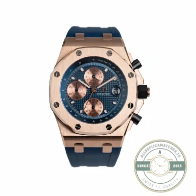 Audemars Piguet Royal Oak Offshore Chronograph 26238OR replica, rose gold-tone – front view