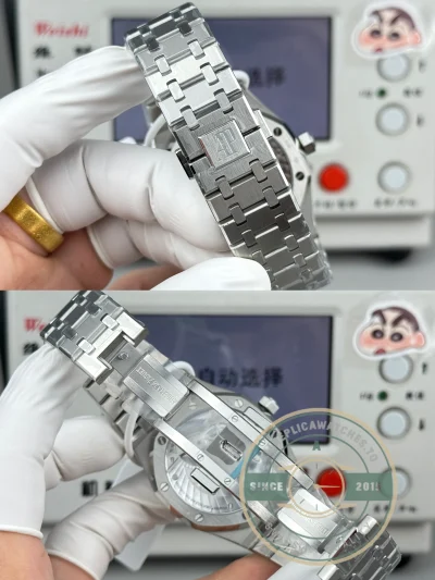Replica Audemars Piguet Royal Oak Tourbillon 26510ST.OO.1220ST.01 Blue Dial - Swiss Movement Replica Watch