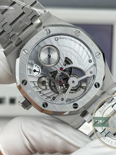 Replica Audemars Piguet Royal Oak Tourbillon 26510ST.OO.1220ST.01 Blue Dial - 1:1 Swiss Replica Watch