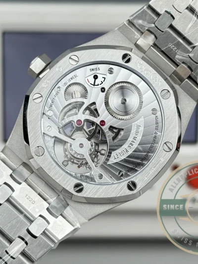 Replica Audemars Piguet Royal Oak Tourbillon 26512ST.OO.1220ST.01 Black Dial - Luxury Replica Watch