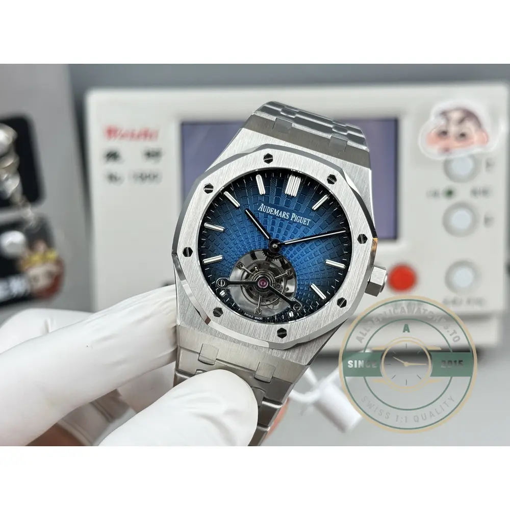 Replica Audemars Piguet Royal Oak Tourbillon 41mm 26522TI - Factory Super Clone Watch