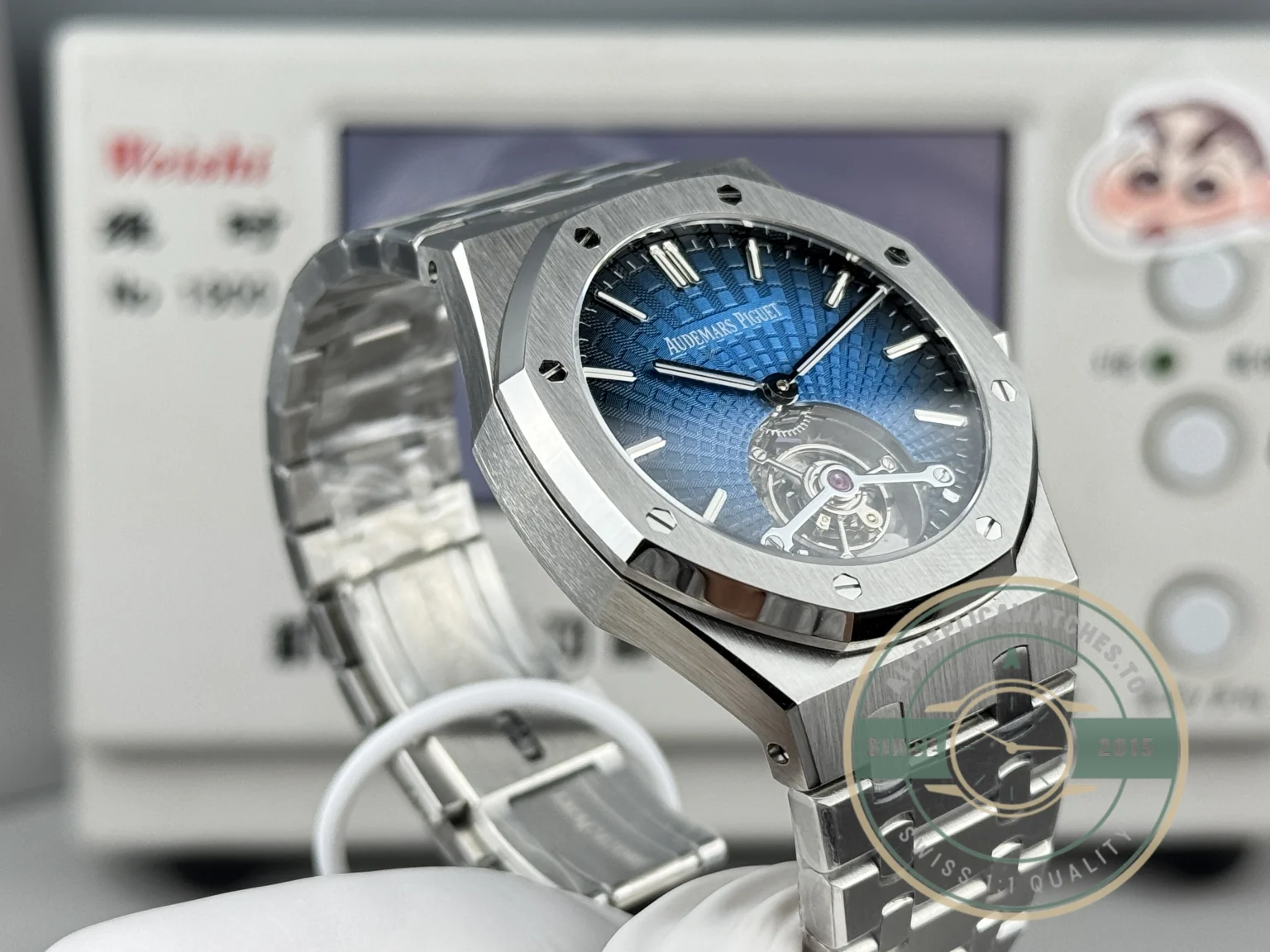 Replica Audemars Piguet Royal Oak Tourbillon 41mm 26522TI - Budget Luxury Replica Watch