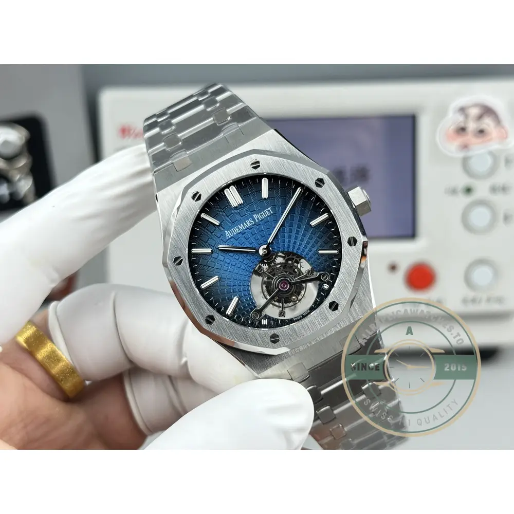 Replica Audemars Piguet Royal Oak Tourbillon 41mm 26522TI - Budget Luxury Replica Watch
