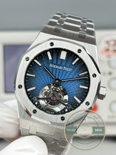 Replica Audemars Piguet Royal Oak Tourbillon 41mm 26522TI - Affordable Luxury Replica Timepiece