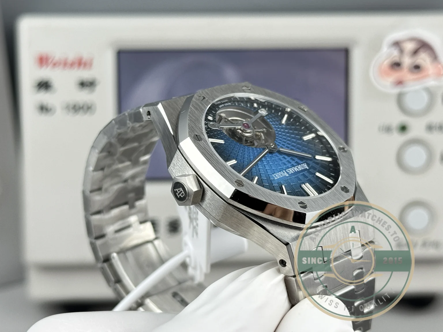 Replica Audemars Piguet Royal Oak Tourbillon 41mm 26522TI - Factory Super Clone Watch