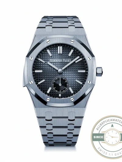 Replica Audemars Royal Oak Titanium 42mm Black Dial 26591TI.OO.1252TI.03 - Affordable Super Clone Watch