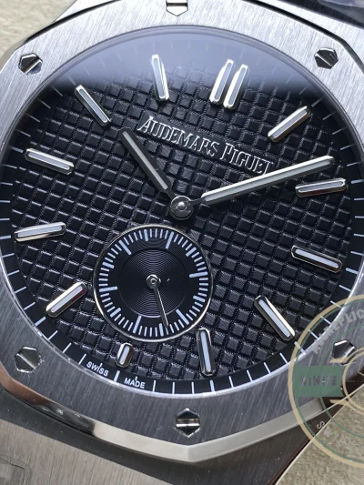 Replica Audemars Royal Oak Titanium 42mm Black Dial 26591TI.OO.1252TI.03 - Swiss-Made Clone Watch