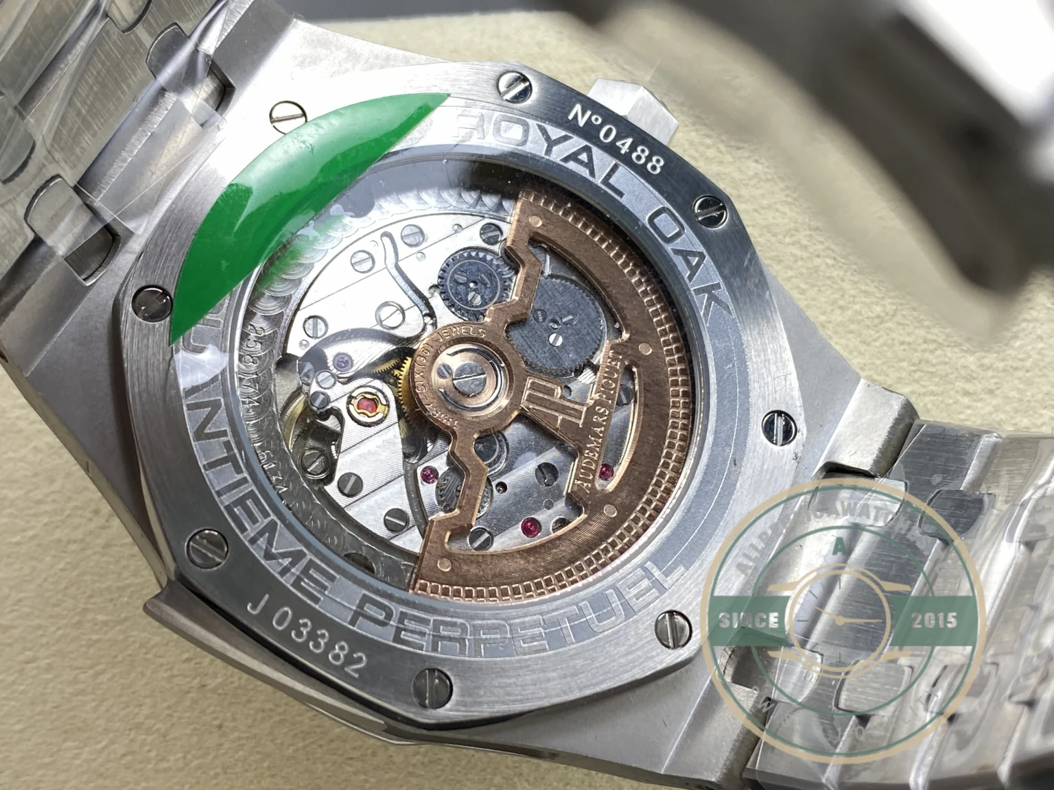 Replica Audemars Royal Oak Titanium 42mm Black Dial 26591TI.OO.1252TI.03 - Affordable Super Clone Watch