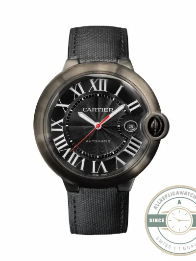 Replica Cartier Ballon Bleu 42mm Black Dial WSBB0015 - Luxury Replica Watch