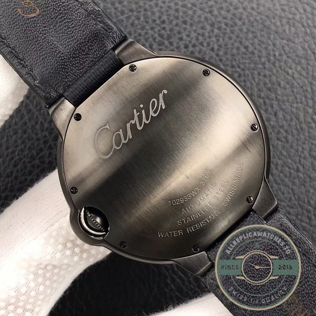 Replica Cartier Ballon Bleu 42mm Black Dial WSBB0015 - Swiss-Made Clone Watch
