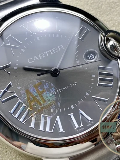 Replica Cartier Ballon Bleu de Cartier 40mm Grey Dial WSBB0060 - Factory Super Clone Watch