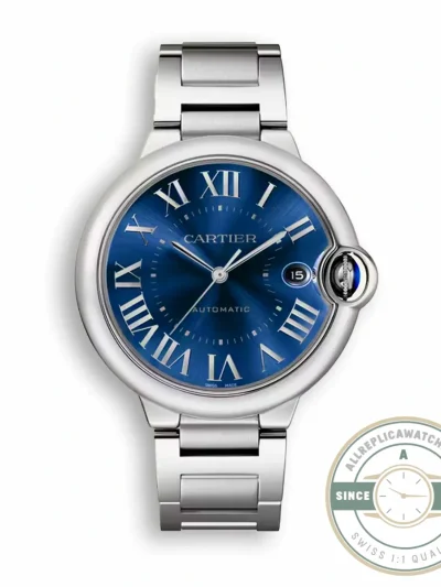 Replica Cartier Ballon Bleu De Cartier Blue Dial WSBB0061 - Budget Luxury Replica Watch