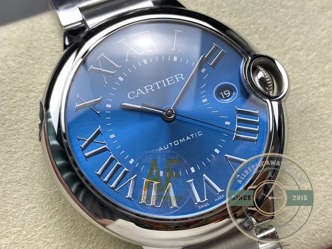 Replica Cartier Ballon Bleu De Cartier Blue Dial WSBB0061 - 1:1 Swiss Replica Watch