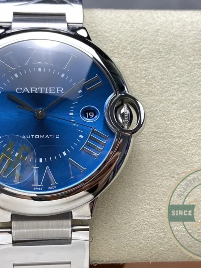 Replica Cartier Ballon Bleu De Cartier Blue Dial WSBB0061 - Swiss-Made Clone Watch