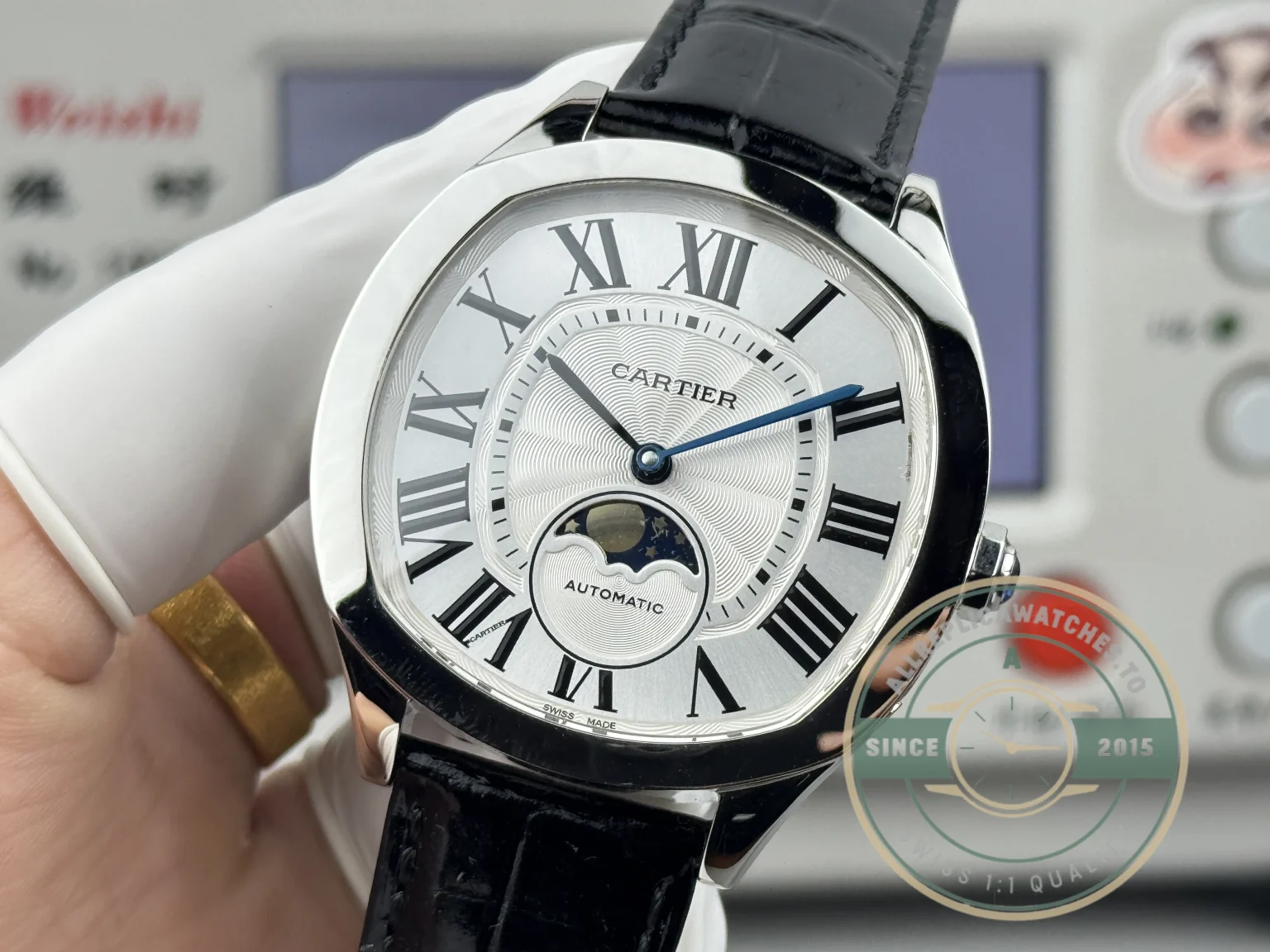 Replica Cartier Drive de Cartier Silver Dial WSNM0008 - High-Grade Replica Watch