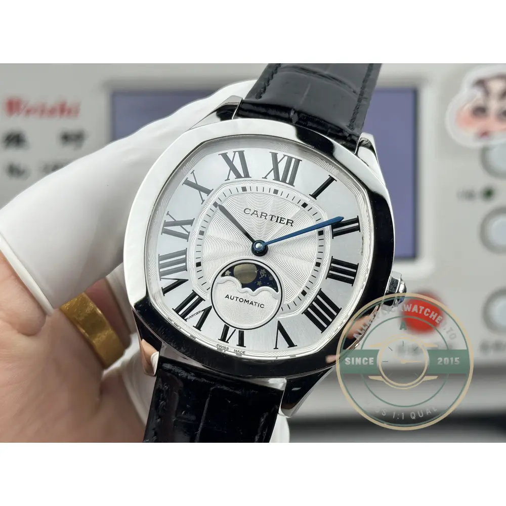 Replica Cartier Drive de Cartier Silver Dial WSNM0008 - High-Grade Replica Watch